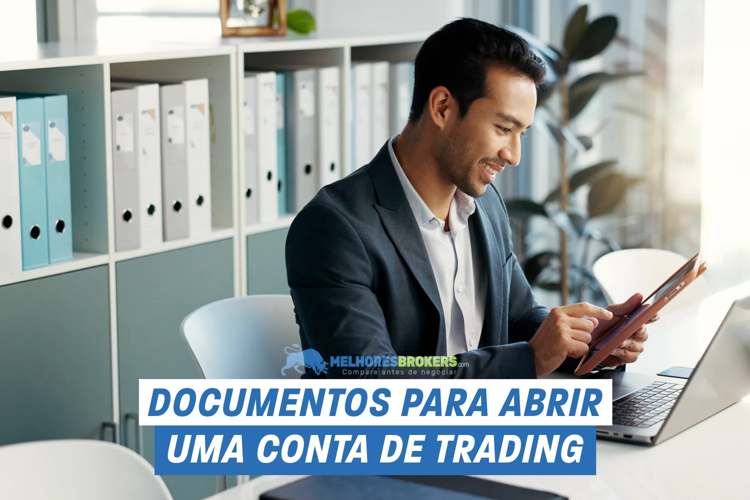 Quais documentos devo fornecer para abrir uma conta de trading?