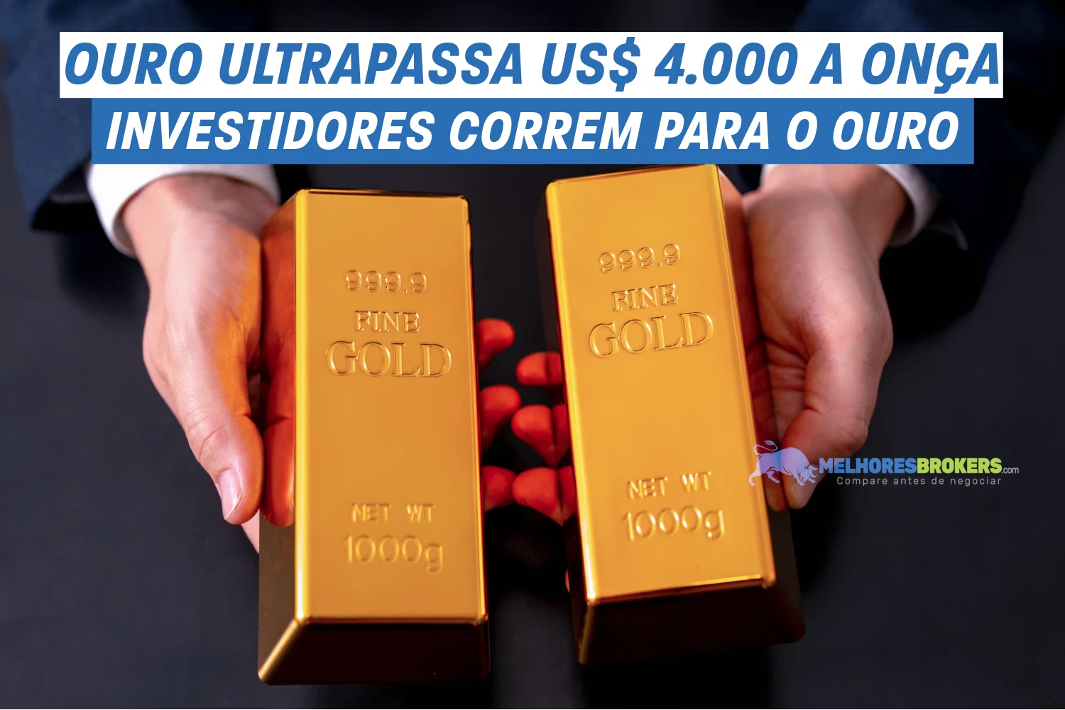 Ouro em recorde histórico – Vale a pena investir ou é bolha prestes a estourar?