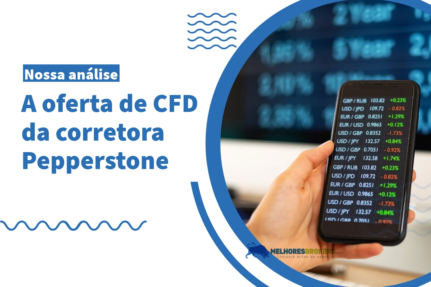 Qual é a oferta de CFDs oferecida pela Pepperstone?